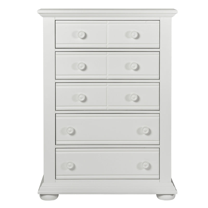 Summer House I Panel Bed, Dresser & Mirror, Chest image