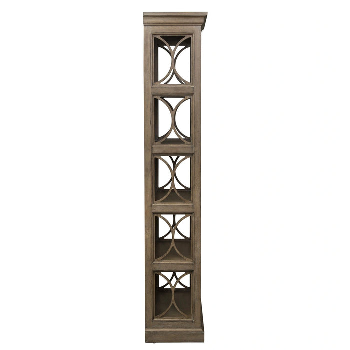 Simply Elegant Bookcase in Heathered Taupe image