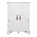 Abbey Park Mirrored Door Chest in Antique White image