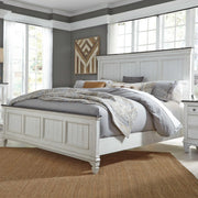 Allyson Park King Panel Bed image