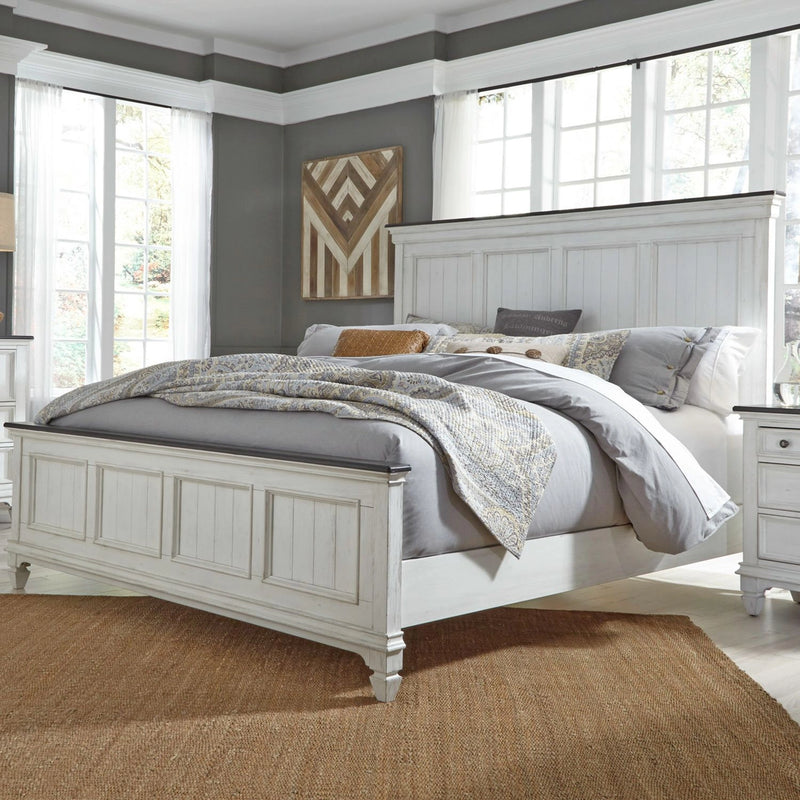 Allyson Park King Panel Bed image