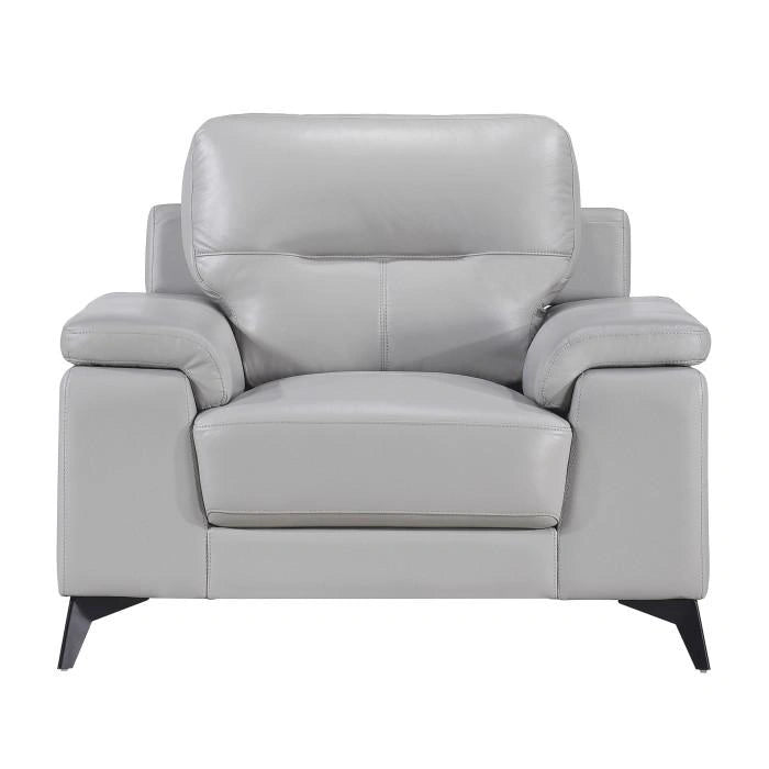 Mischa Chair in Silver Gray 9514SVE-1