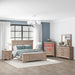 Rustic Traditions Panel Bed, Dresser & Mirror, Night Stand image