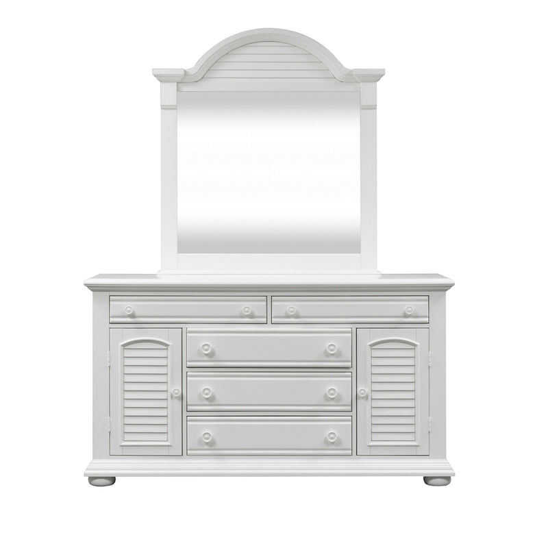 Summer House I Panel Bed, Dresser & Mirror, Chest, Night Stand image