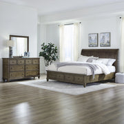 Twin Lakes King Storage Bed, Dresser & Mirror image