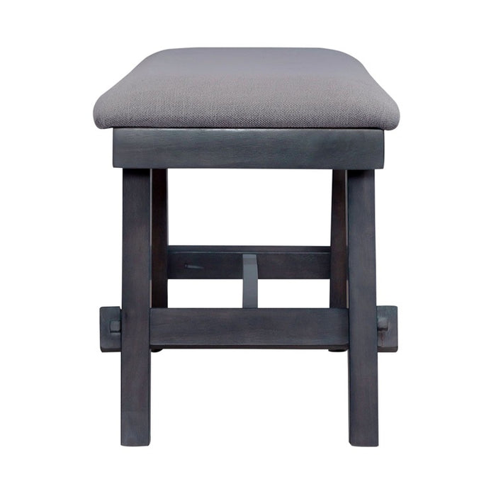 Liberty Furniture Lawson Bench in Weathered Gray