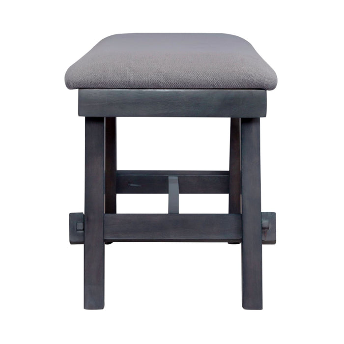 Lawson Bench in Weathered Gray
