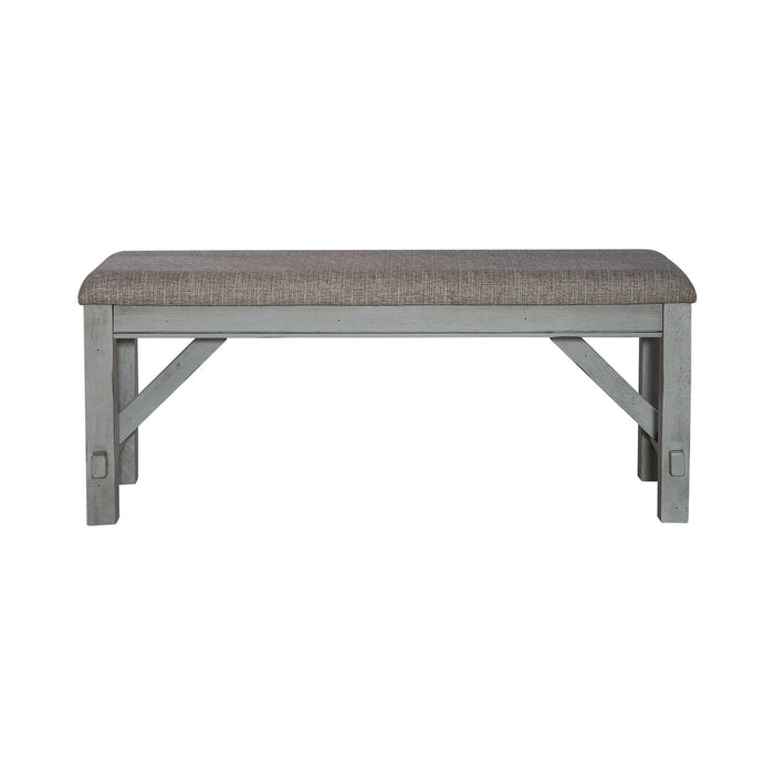 Newport Dining Bench in Smokey Grey