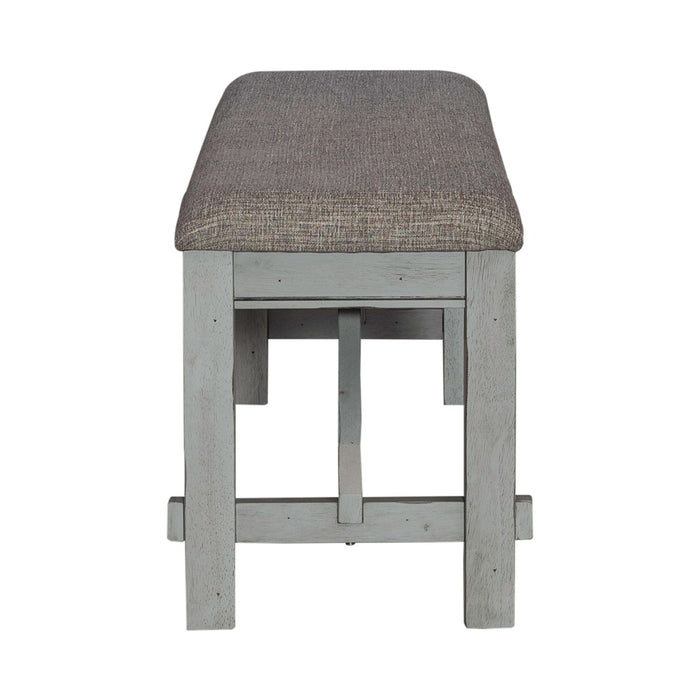 Newport Dining Bench in Smokey Grey