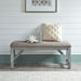 Liberty Furniture Newport Dining Bench in Smokey Grey image