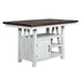 Farmhouse 5 Piece Gathering Table Set image
