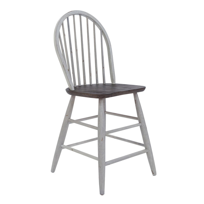Farmhouse 5 Piece Gathering Table Set image