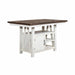 Farmhouse Gathering Table in White/Oak image