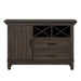 Double Bridge Sideboard in Dark Chestnut image