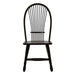 Treasures Sheaf Back Side Chair - Black image