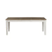 Summerville Rectangular Leg Table in White image
