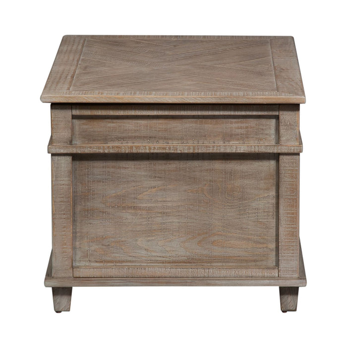 Parkland Falls Storage Trunk in Weathered Taupe