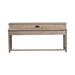 Parkland Falls Console Bar Table in Weathered Taupe image