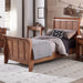 Liberty Furniture Grandpa's Cabin Youth Full Sleigh Bed in Aged Oak image
