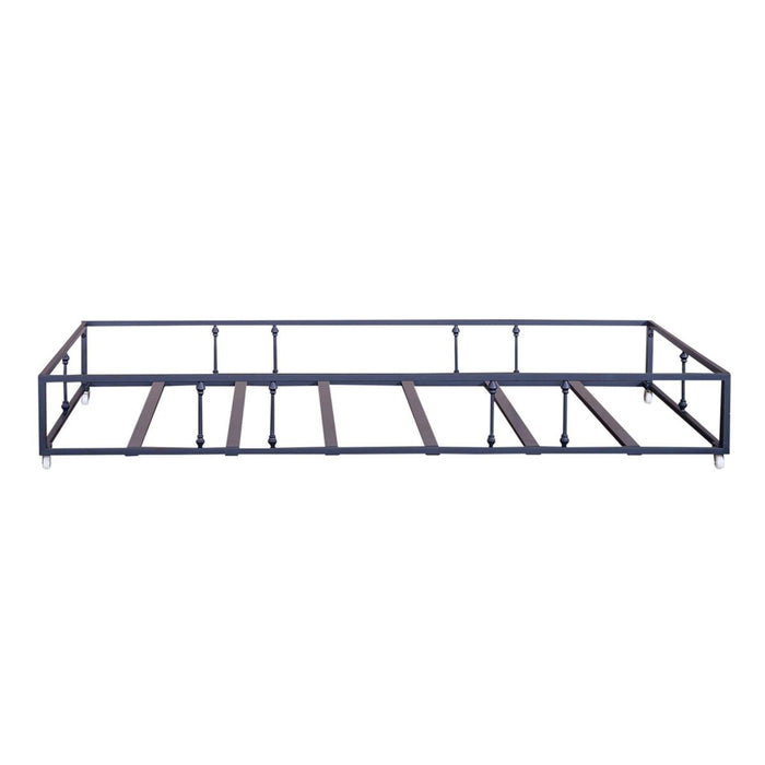 Liberty Furniture Vintage Series Twin Metal Trundle in Navy
