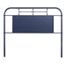 Liberty Furniture Vintage Series Queen Metal Headboard in Navy image