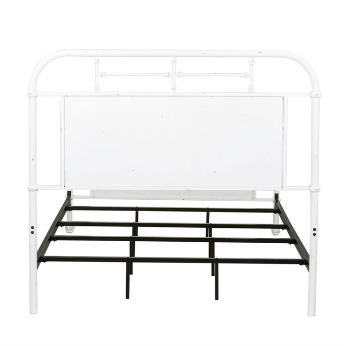 Vintage Series Metal Bed in Antique White image