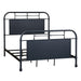 Vintage Series Metal Bed in Navy image