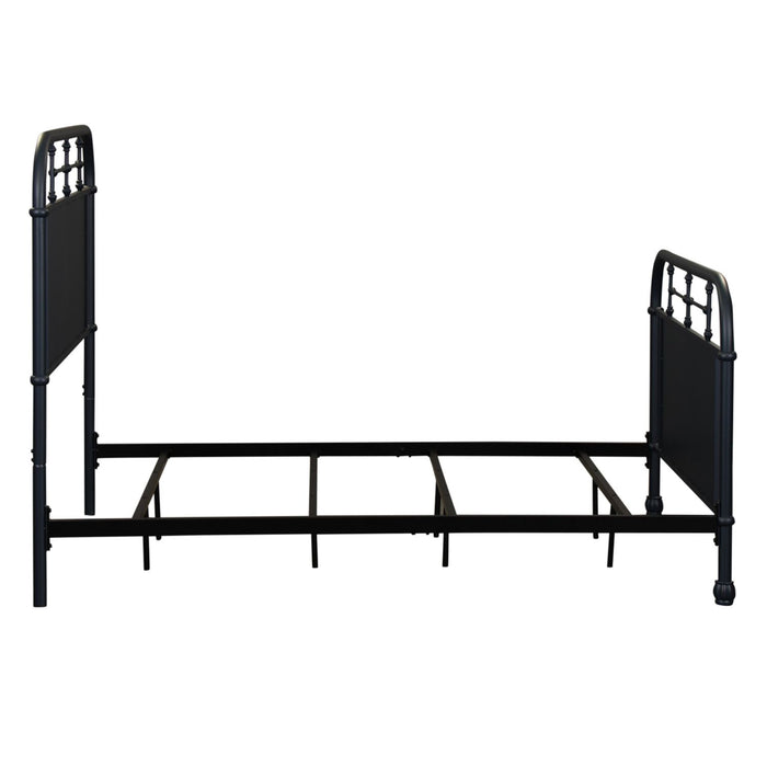 Vintage Series Metal Bed in Navy image