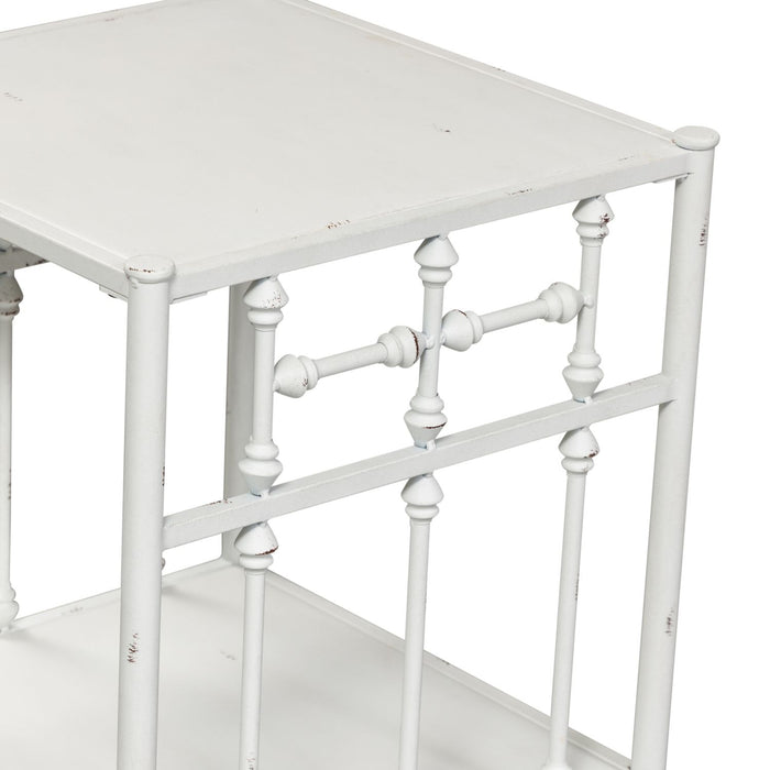 Vintage Series Open Nightstand in Antique White