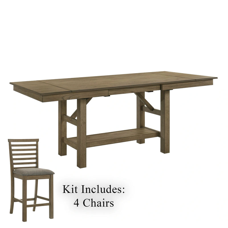 Brook Bay 5 Piece Gathering Table Set image