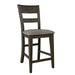 Double Bridge Splat Back Counter Chair (RTA) image