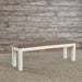 Liberty Furniture Brook Bay Uph Dining Bench in Textured White image