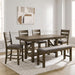 Brook Bay Opt 6 Piece Gathering Table Set image