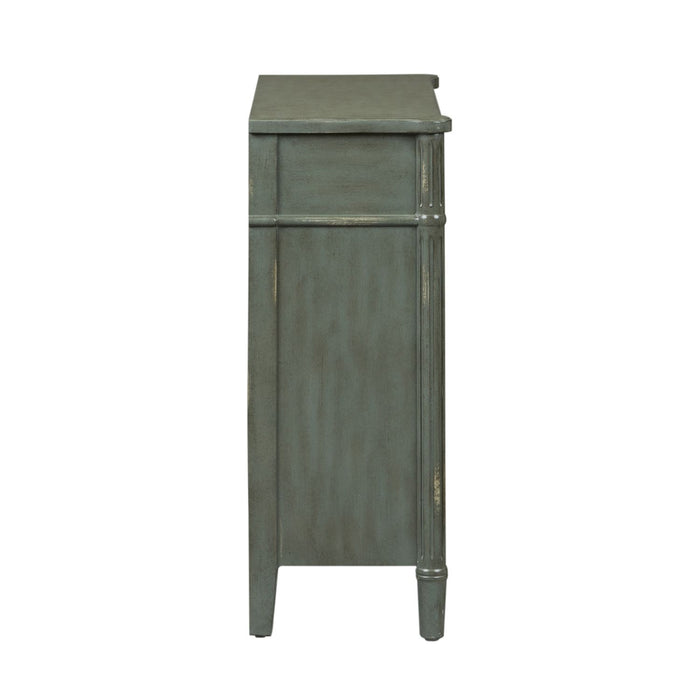 Madison Park 1 Drawer 2 Door Accent Cabinet in Gray
