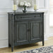 Liberty Furniture Madison Park 1 Drawer 2 Door Accent Cabinet in Gray image
