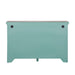 Kensington 3 Door Accent Cabinet in Turquoise image