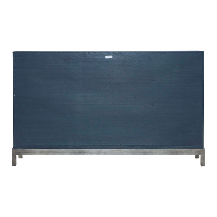 Braxton Accent Cabinet in Azure Blue EST SHIP TIME APPX 4 WEEKS