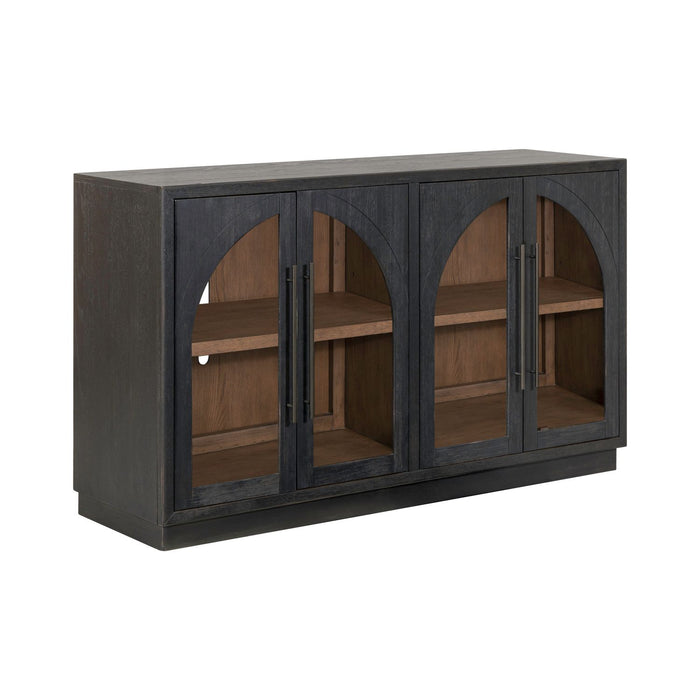 Archway 4 Door Accent Cabinet