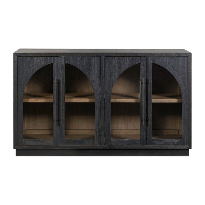Archway 4 Door Accent Cabinet
