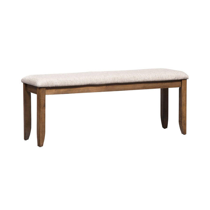 Santa Rosa II Upholstered Bench in Antique Honey