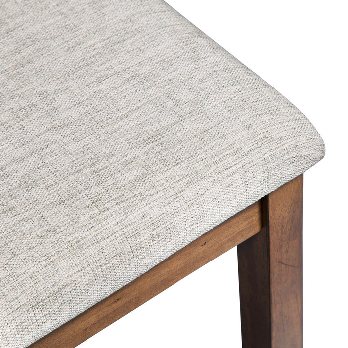 Santa Rosa II Upholstered Bench in Antique Honey