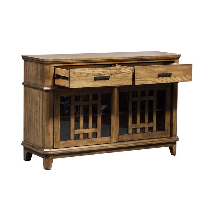 Santa Rosa II Server in Antique Honey