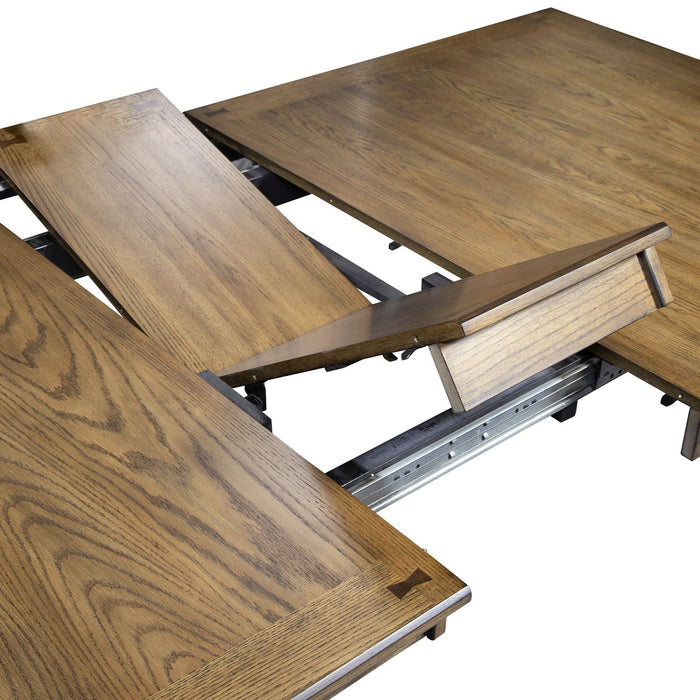 Santa Rosa II Rectangular Leg Table in Antique Honey
