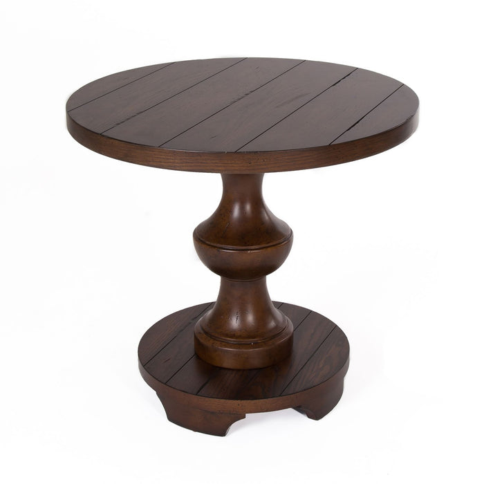 Sedona End Table in Kona Brown