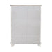 River Place 6 Drawer Chest in Riverstone White and Tobacco image