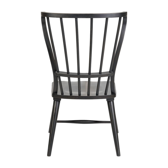 River Place Windsor Back Side Chair - Black (RTA) image