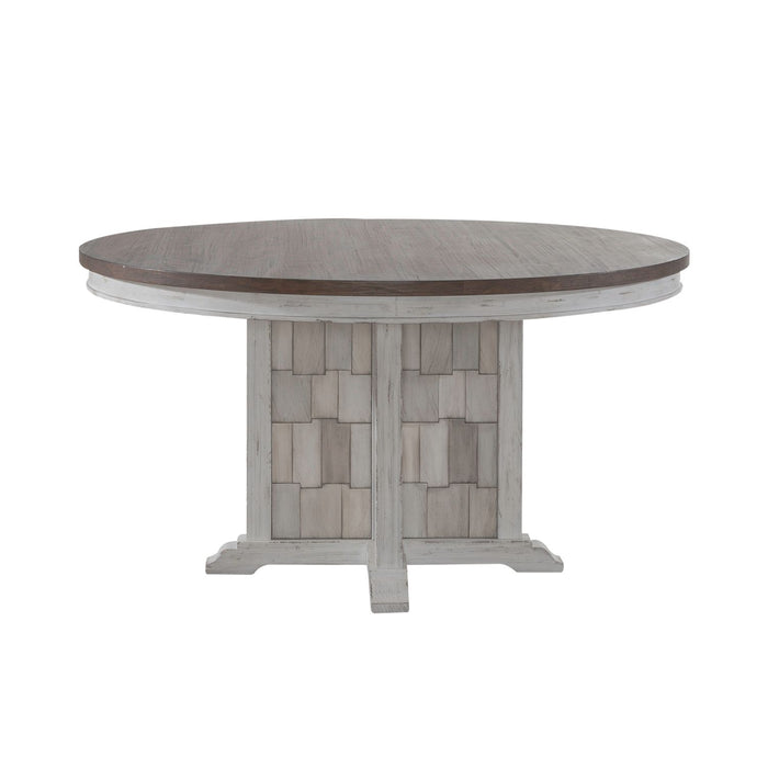 River Place Pedestal Table Set