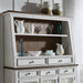 Liberty Furniture River Place Server & Hutch in Riverstone White & Tobacco image