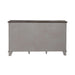 River Place Accent Server in Riverstone White & Tobacco image