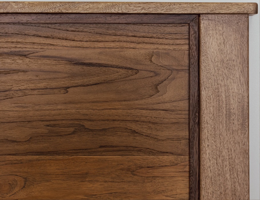 Natural Teca, King Bed